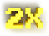 2x