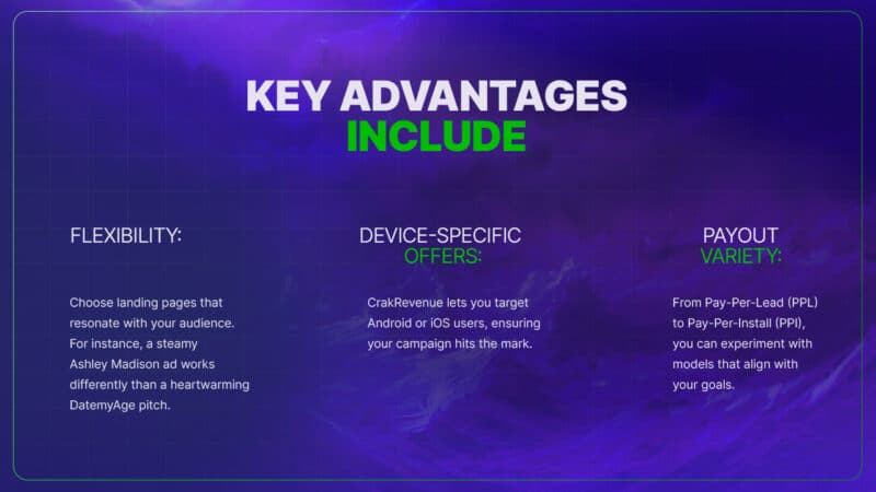 Key advantages include