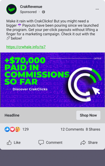 Dedicated Facebook Post